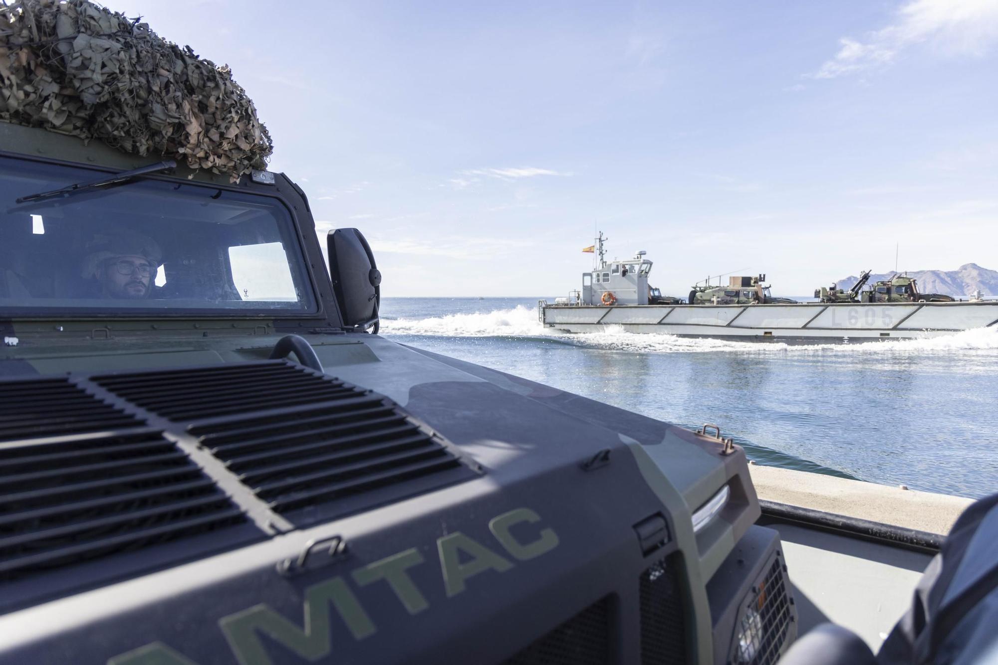 FOTOS: El Ejército de la OTAN se entrena en aguas de Cartagena