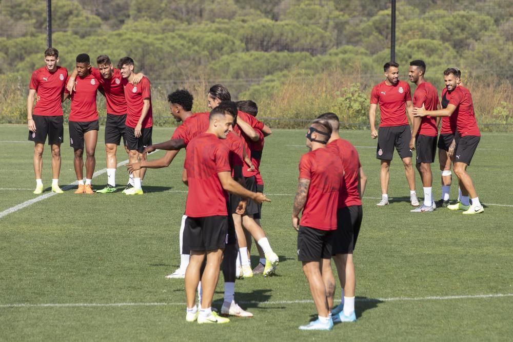 Entrenament del Girona FC