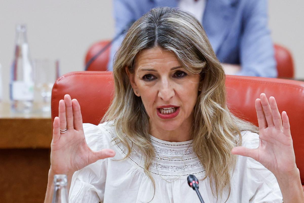 La vicepresidenta segunda del Gobierno y ministra de Trabajo, Yolanda Díaz.