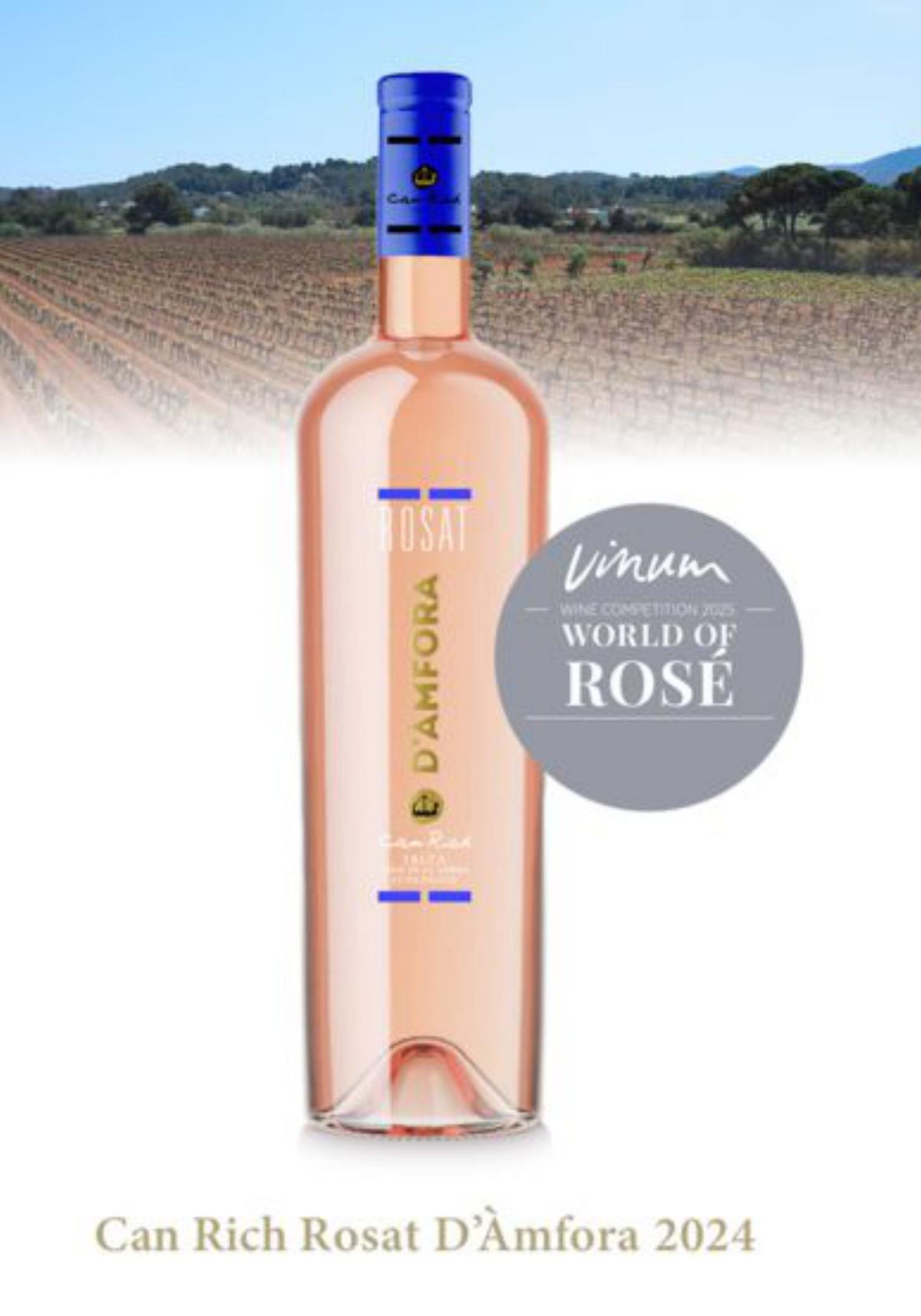 Una plata en el World of Rosé.