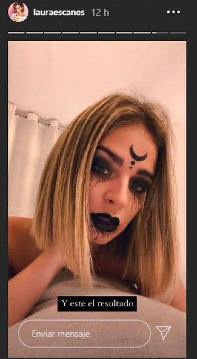 El maquillaje Halloween de Laura Escanes