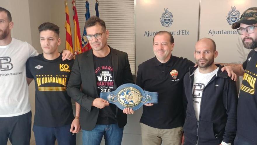 Presentación del combate en el Ayuntamiento de Elche