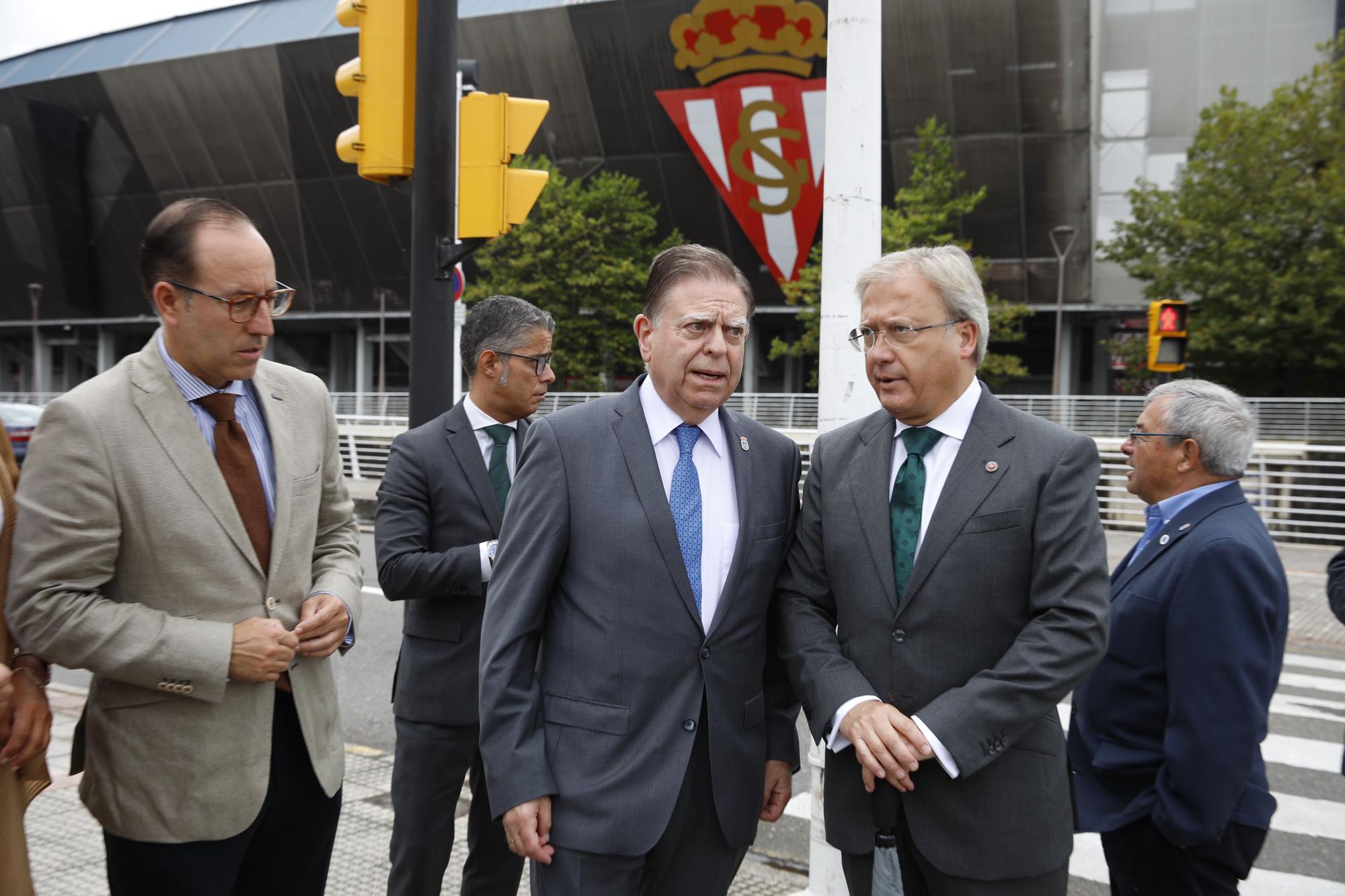 EN IMÁGENES: Así fue la visita de Canteli a la Feria de Muestras