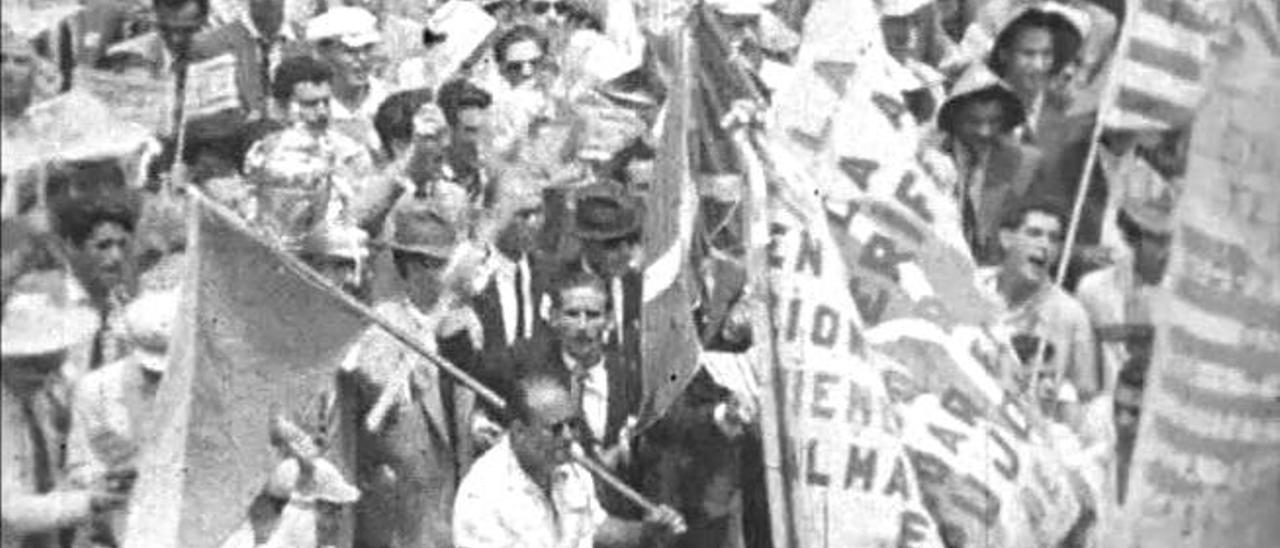 Maspalomas difundida en el documental sobre el Sur en 1956.