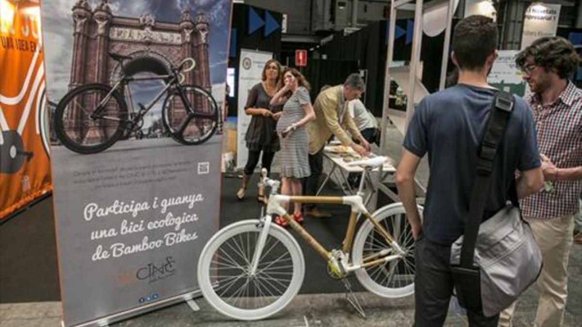 Estands 8 Ambiente emprendedor en el salón Bizbarcelona.