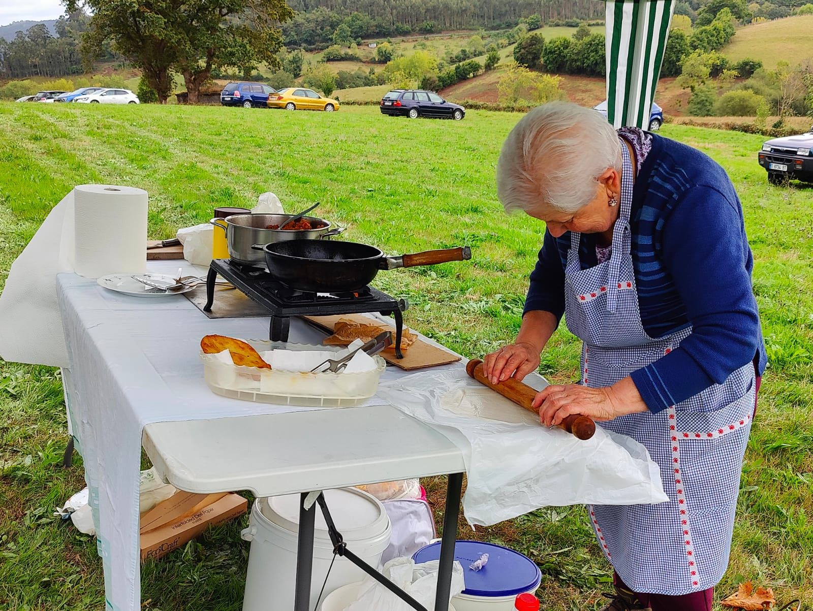 Así vivió Camoca su feria del lino y las nueces
