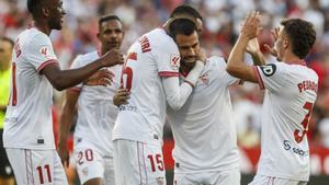 Sevilla - Almería: El gol de Suso
