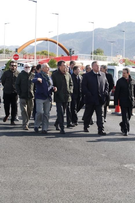 Inauguración del nuevo tramo de la Costera Sur