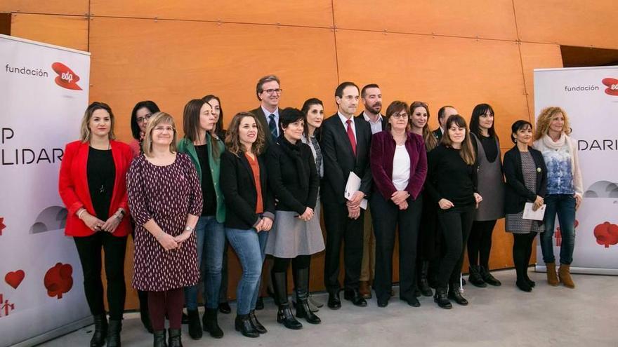 Representantes de los proyectos seleccionados por Edp.