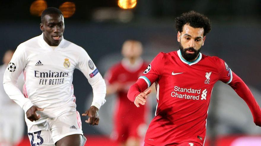 Mendy y Salah.