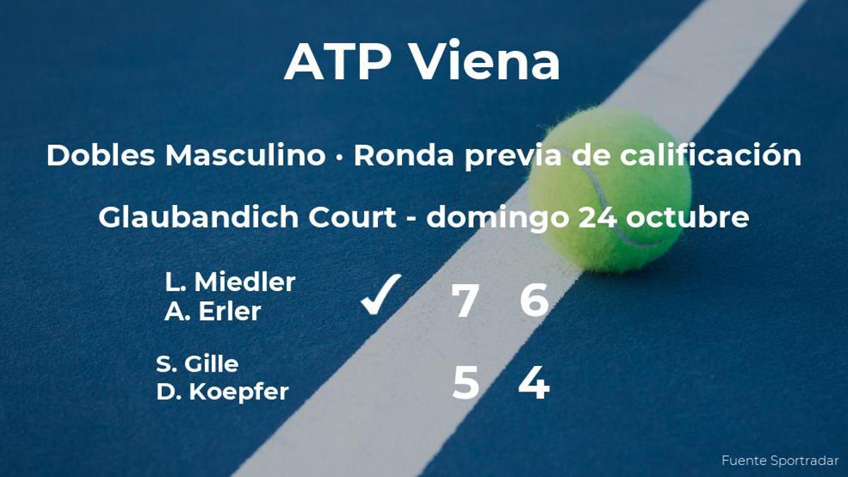 El tenista pasa de ronda del torneo ATP 500 de Viena