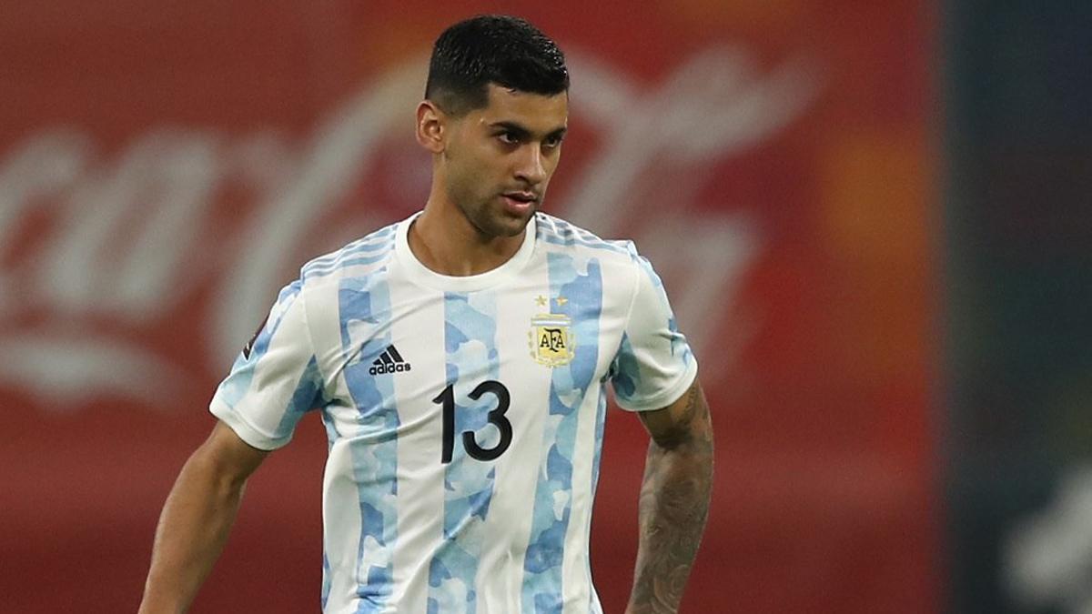 Cristian Romero, durante la Copa América