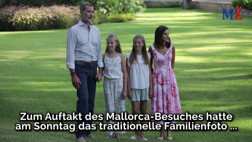 Die spanischen Könige besuchen Mallorca