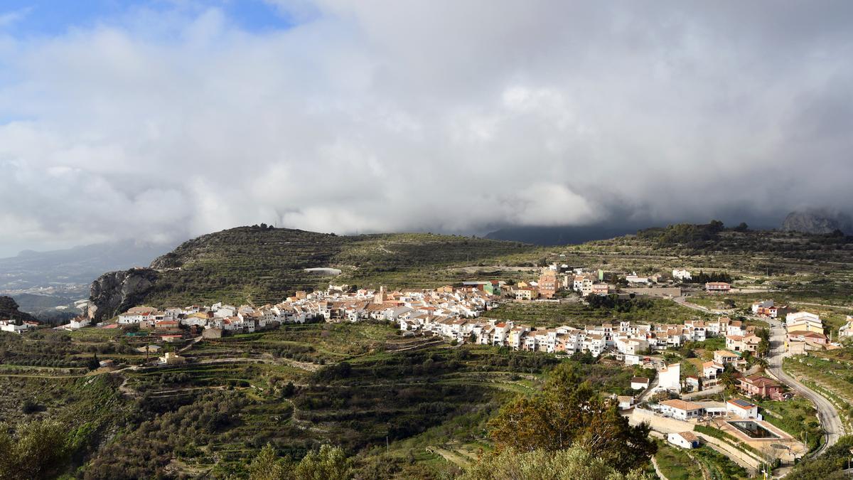 Tàrbena, en la Marina Baixa.