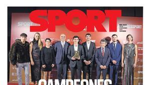 Esta es la portada de SPORT de hoy jueves, 20 de noviembre de 2025