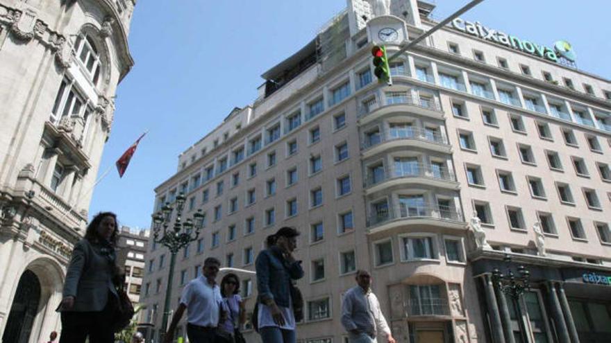 La sede central de Novacaixagalicia, en la ciudad de Vigo.