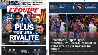 En Francia calientan el PSG - Barça