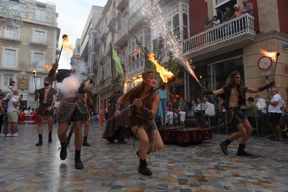 Todas las imágenes del Desfile General de Tropas y Legiones de este sábado en Cartagena