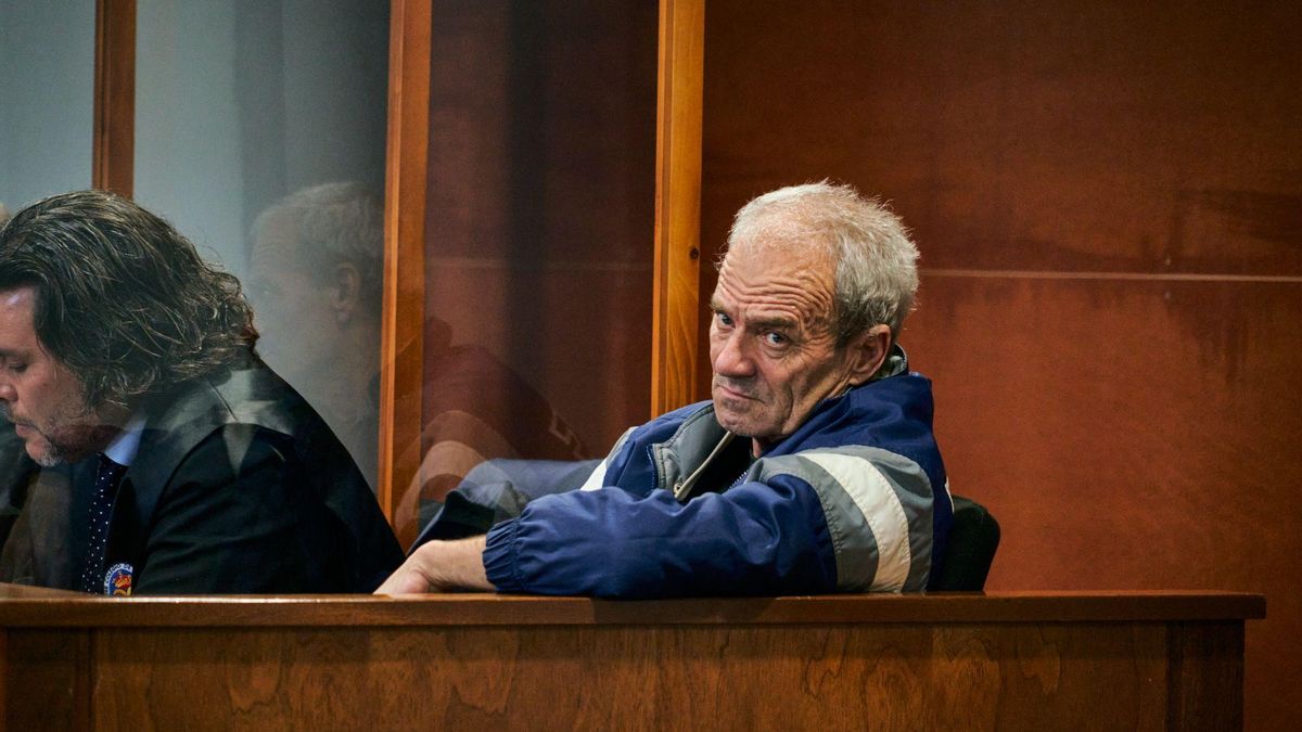 El reo durante la lectura del veredicto en la Audiencia Provincial.