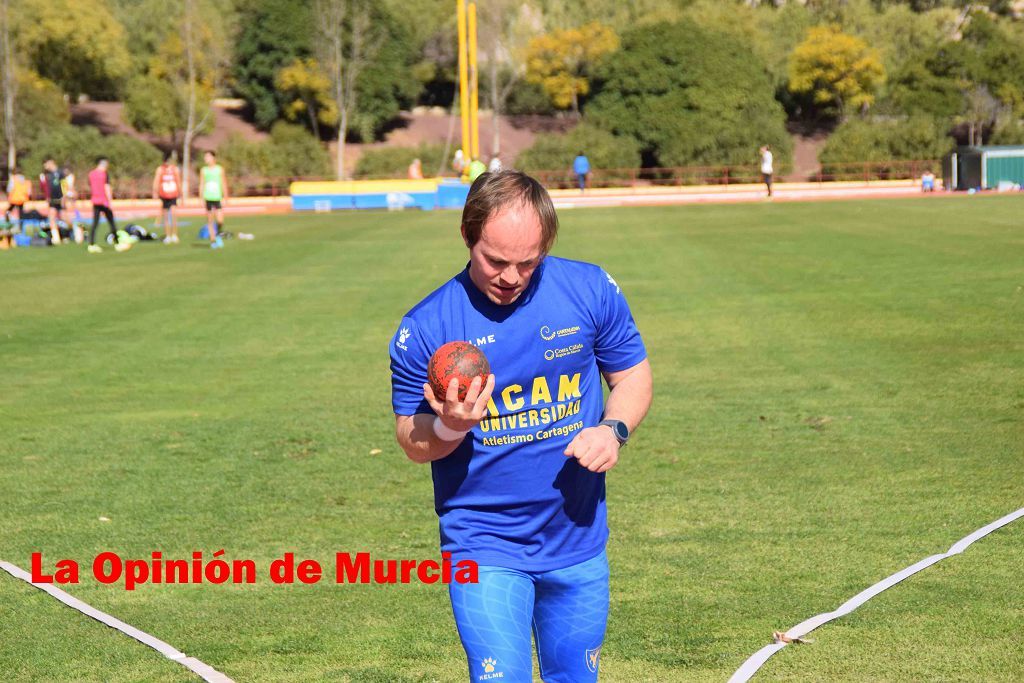 Regional absoluto y sub-23 de atletismo en Lorca (I)