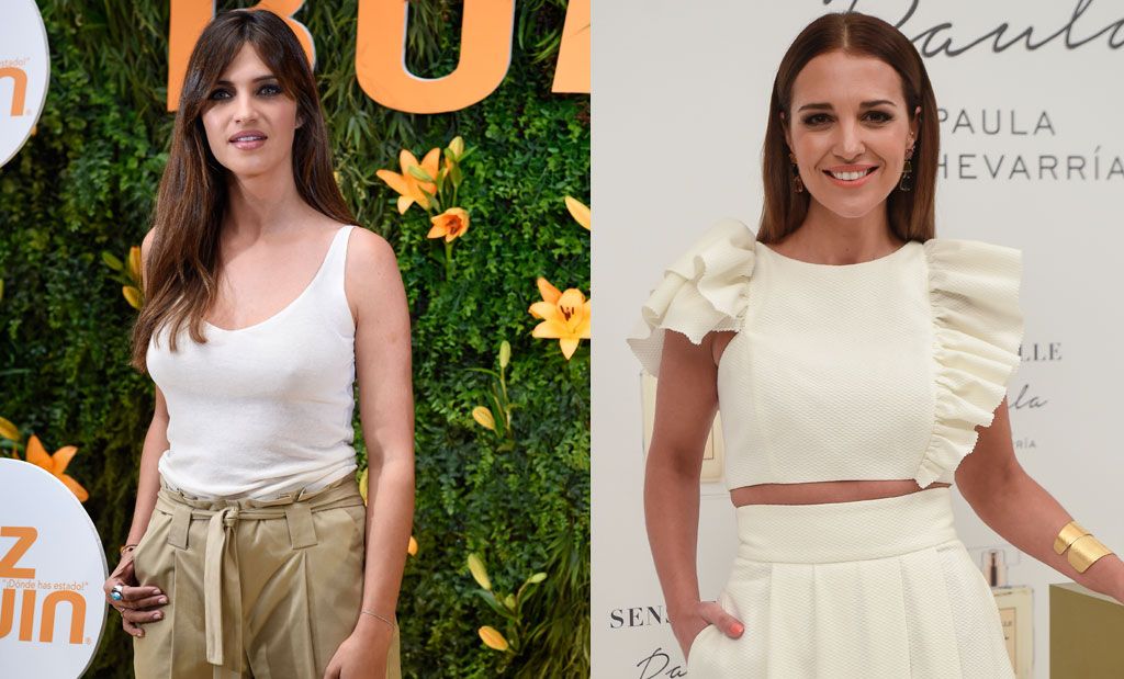 Sara Carbonero y Paula Echevarria con las mismas zapatillas