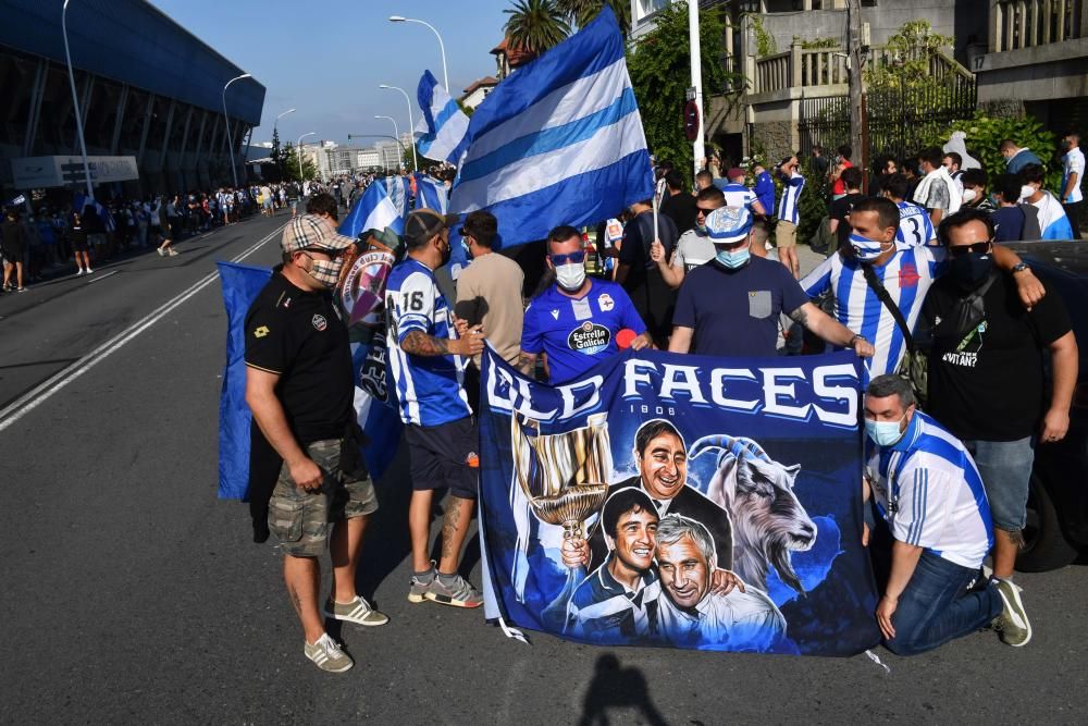 Así fue el recibimiento a los jugadores