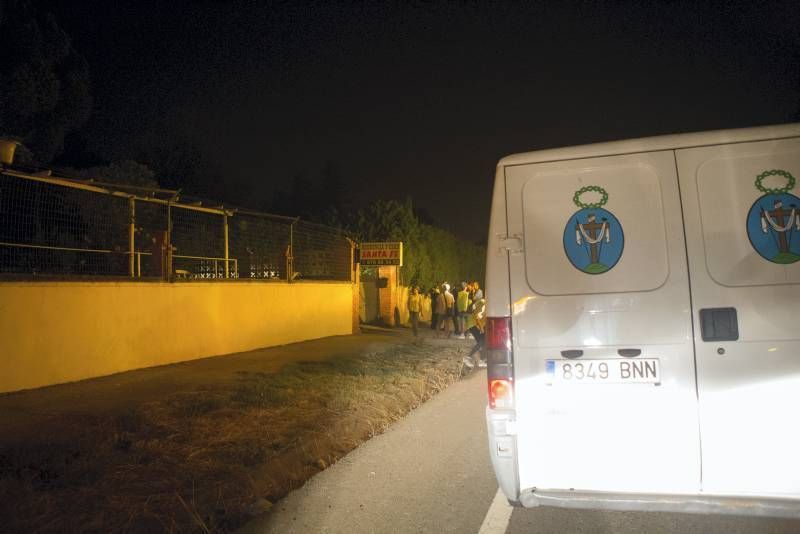 Fotogalería del incendio de la Residencia Santa Fe