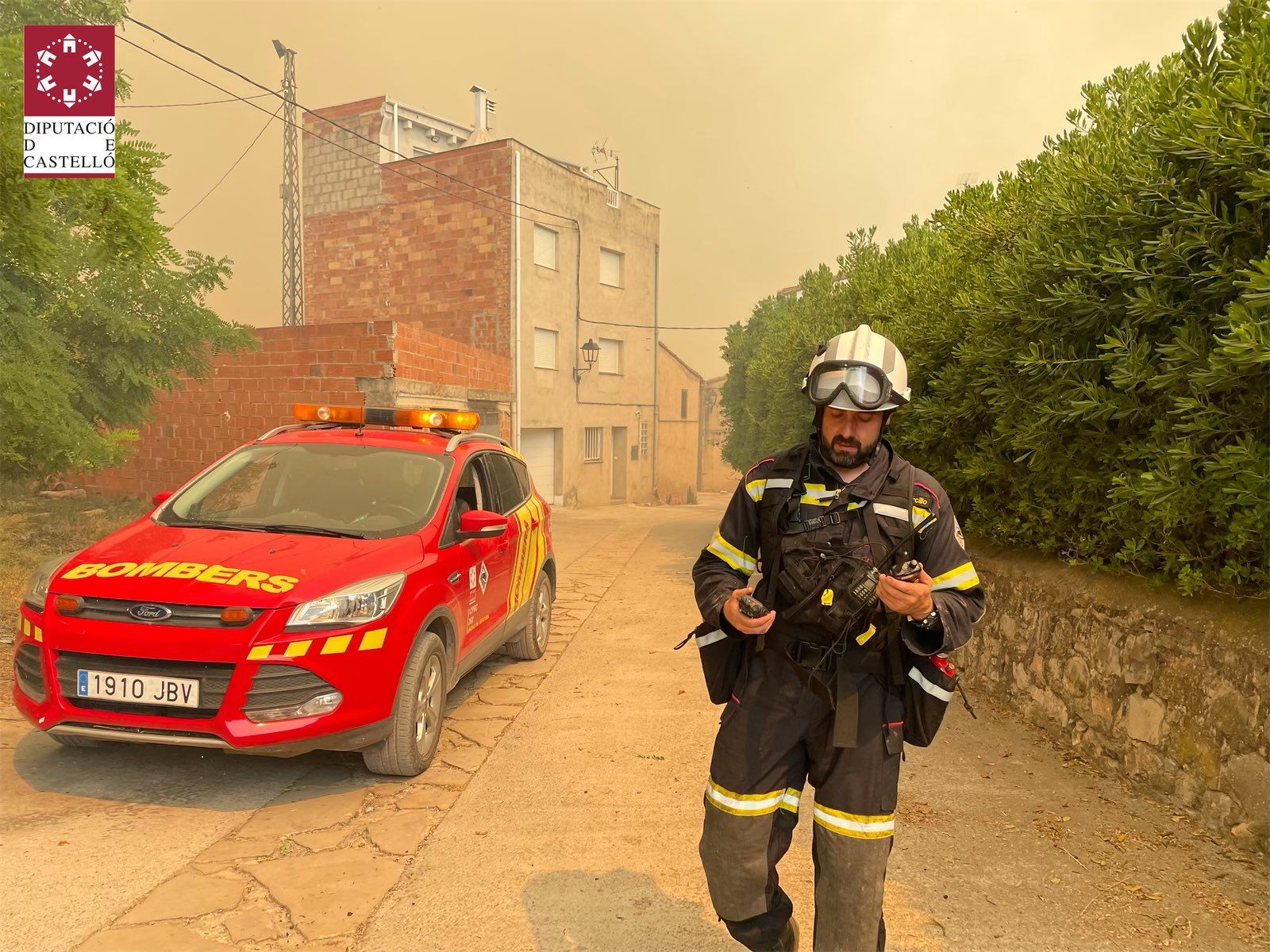Galería: Las imágenes del incendio forestal de Caudiel