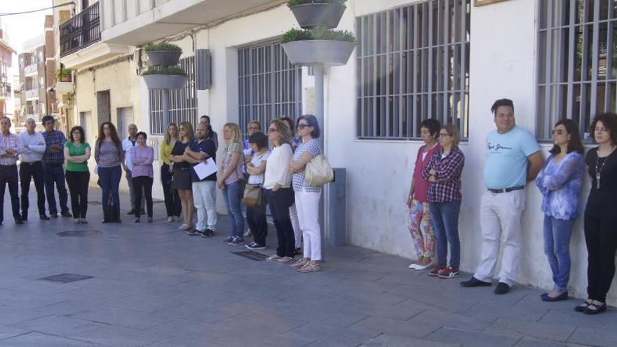 Minuto de silencio en Picassent