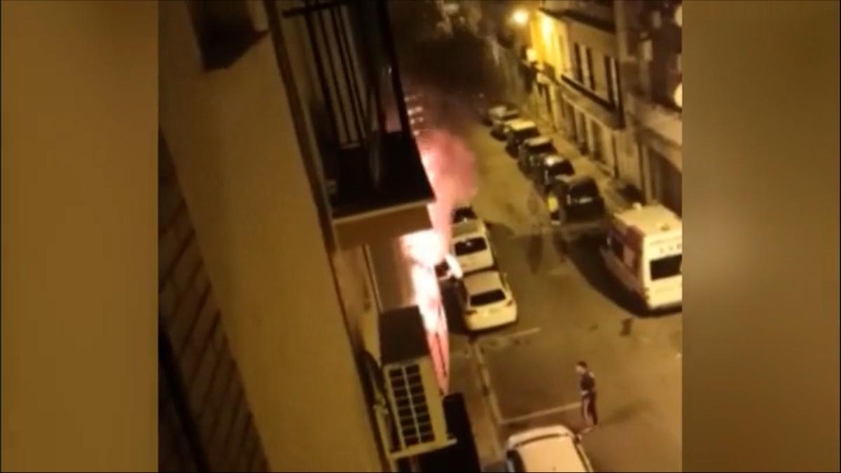 Estremecedores gritos de auxilio de los jóvenes atrapados en un incendio en Huelva.