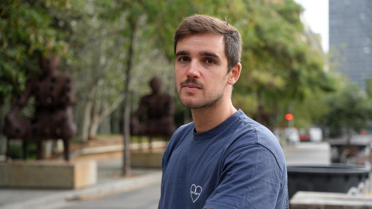 L'escriptor Pau Cusí a Barcelona