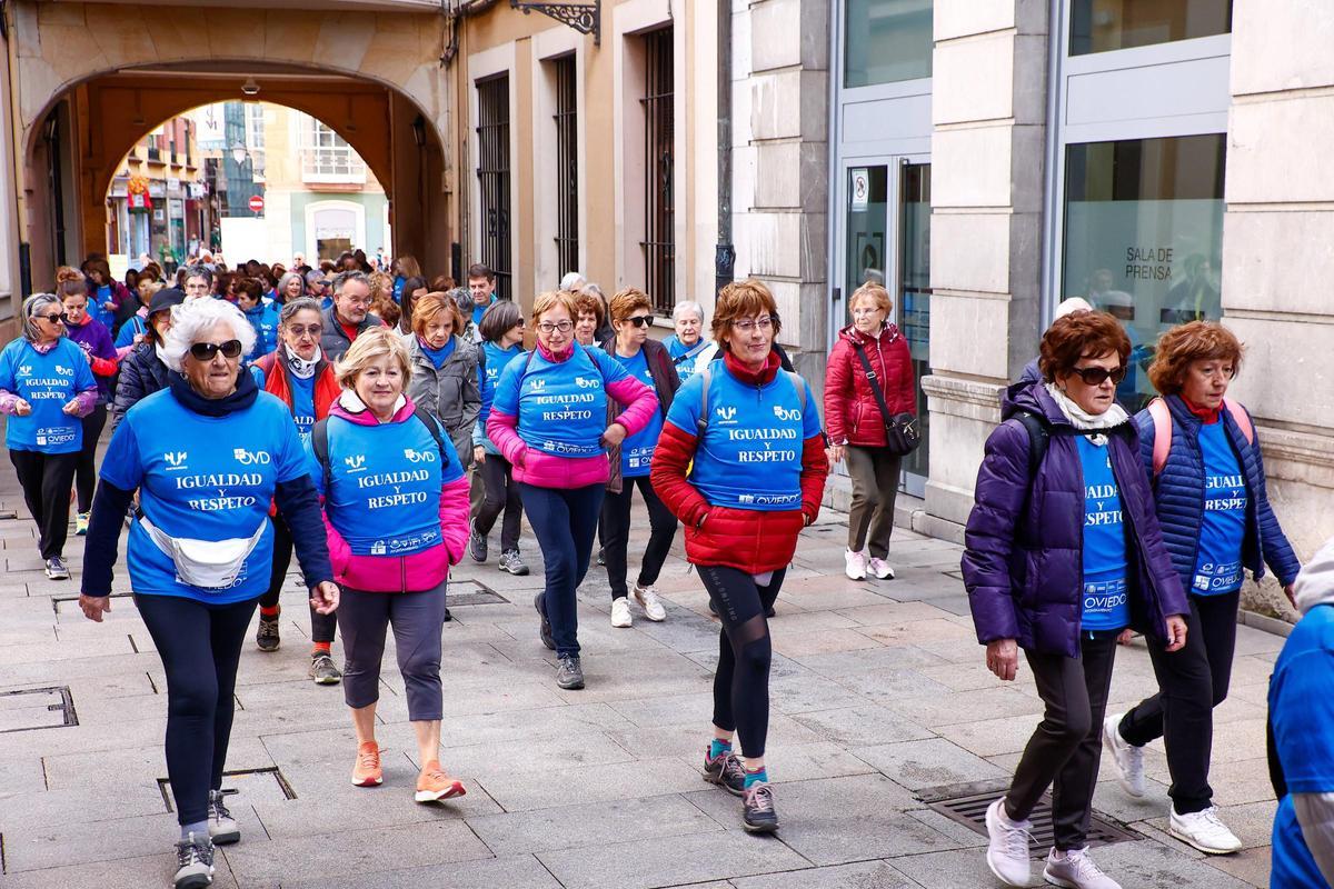 EN IMÁGENES: Marcha contra la violencia de género en Oviedo