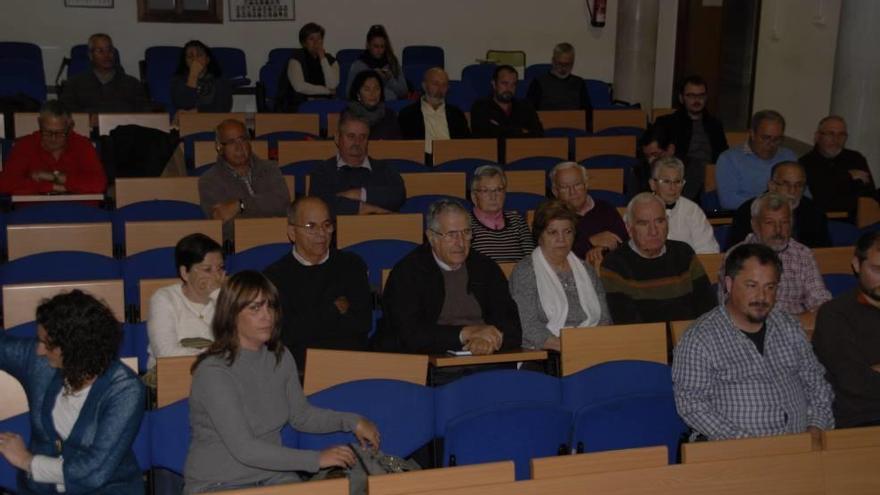 Imagen del público asistente a la presentación de las cuentas municipales.