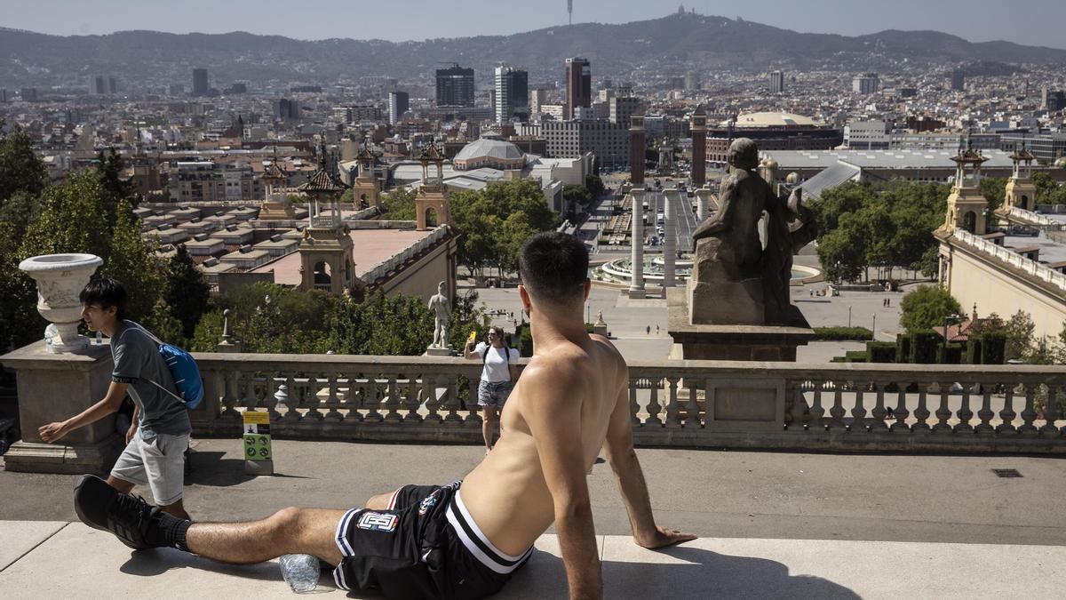 Ola de calor en Barcelona y el sur de Europa