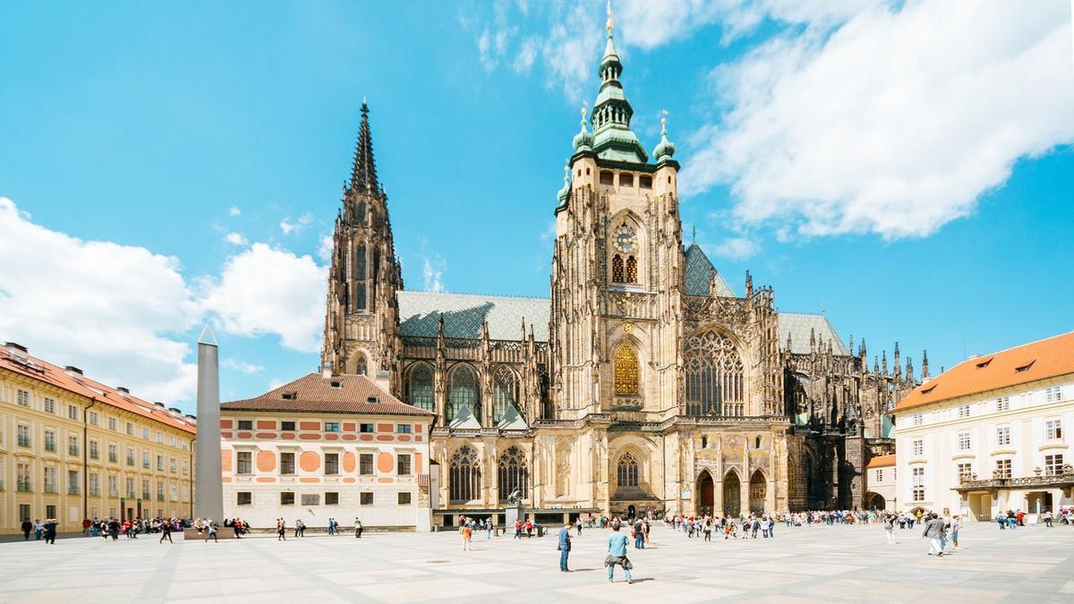 Catedral de Vitus en el Castillo de Praga