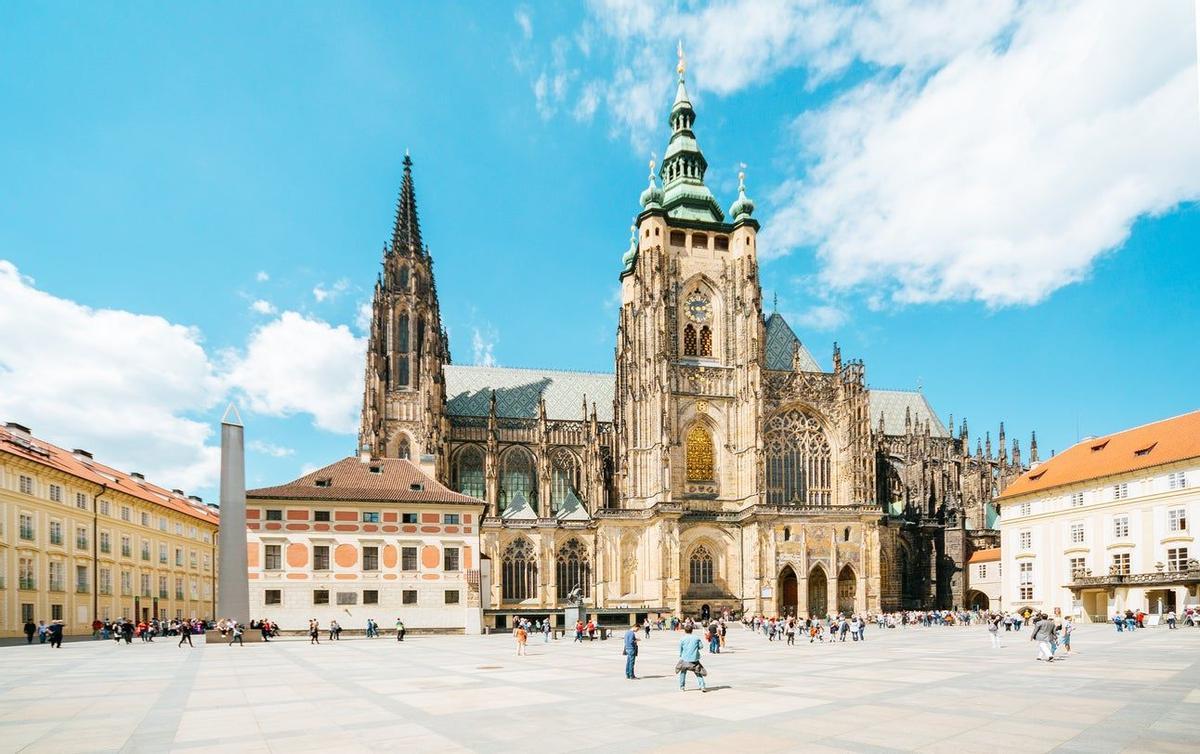 Catedral de Vitus, Castillo de Praga