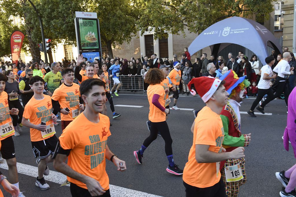 La San Silvestre 2025 en Murcia, en fotografías