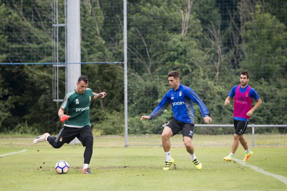 Entrenamiento del Real Oviedo