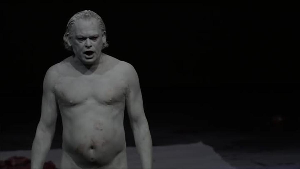 Mount Olympus. To glorify the cult of tragedy, una obra de teatro con sexo explícito.