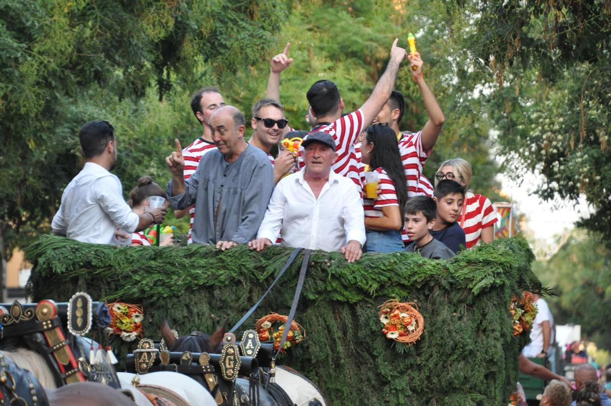 La tradicional cabalgata de Santa Ana, donde la diversión está asegurada.