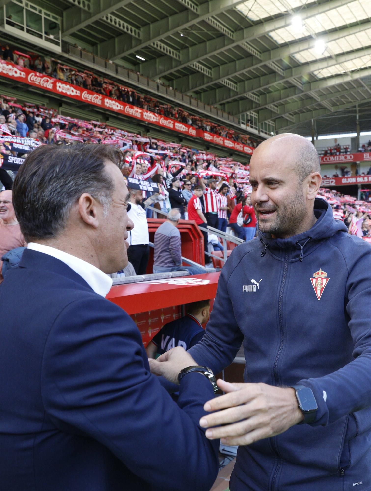 Así fue el encuentro entre el Sporting y el Alavés