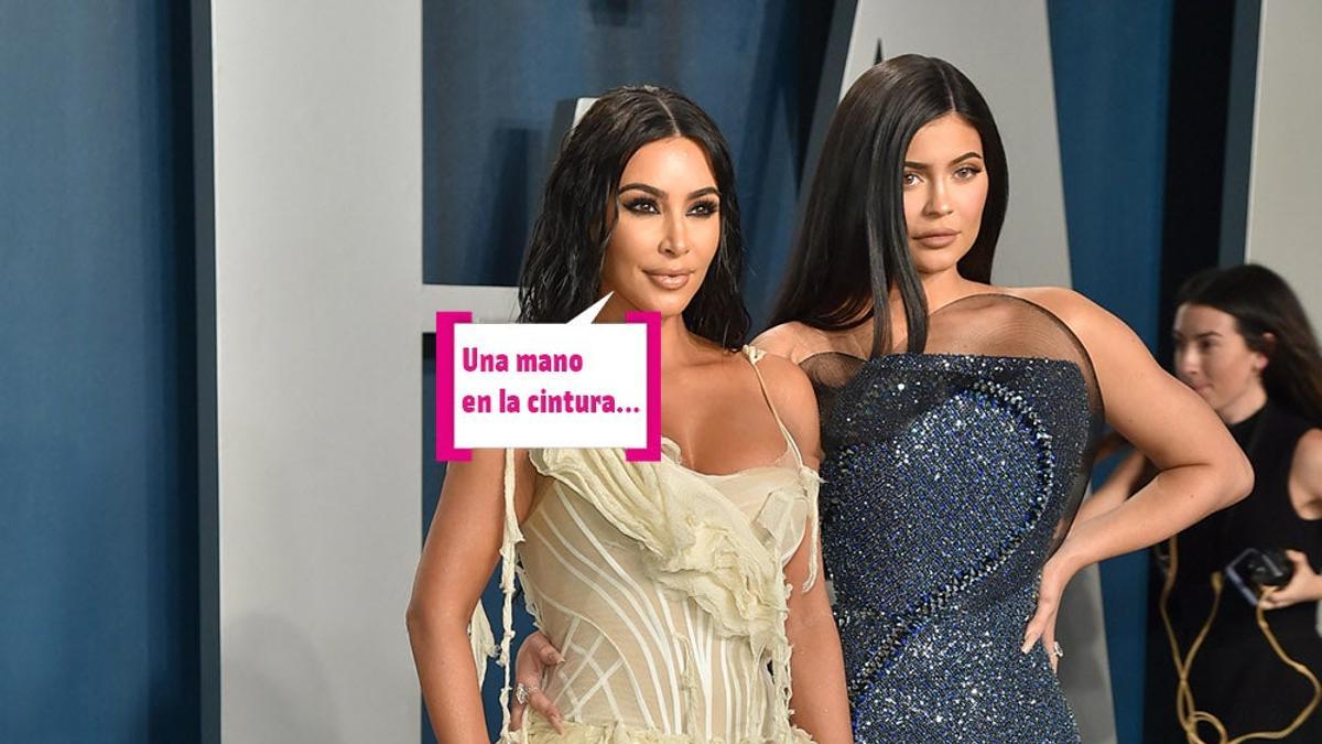 Kim Kardashian y Kylie Jenner en los Oscar 2020