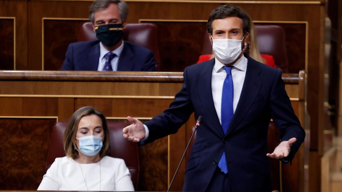 Casado a Sánchez: "Deje de meter la cabeza en el suelo como una avestruz porque su empecinamiento cuesta vidas"