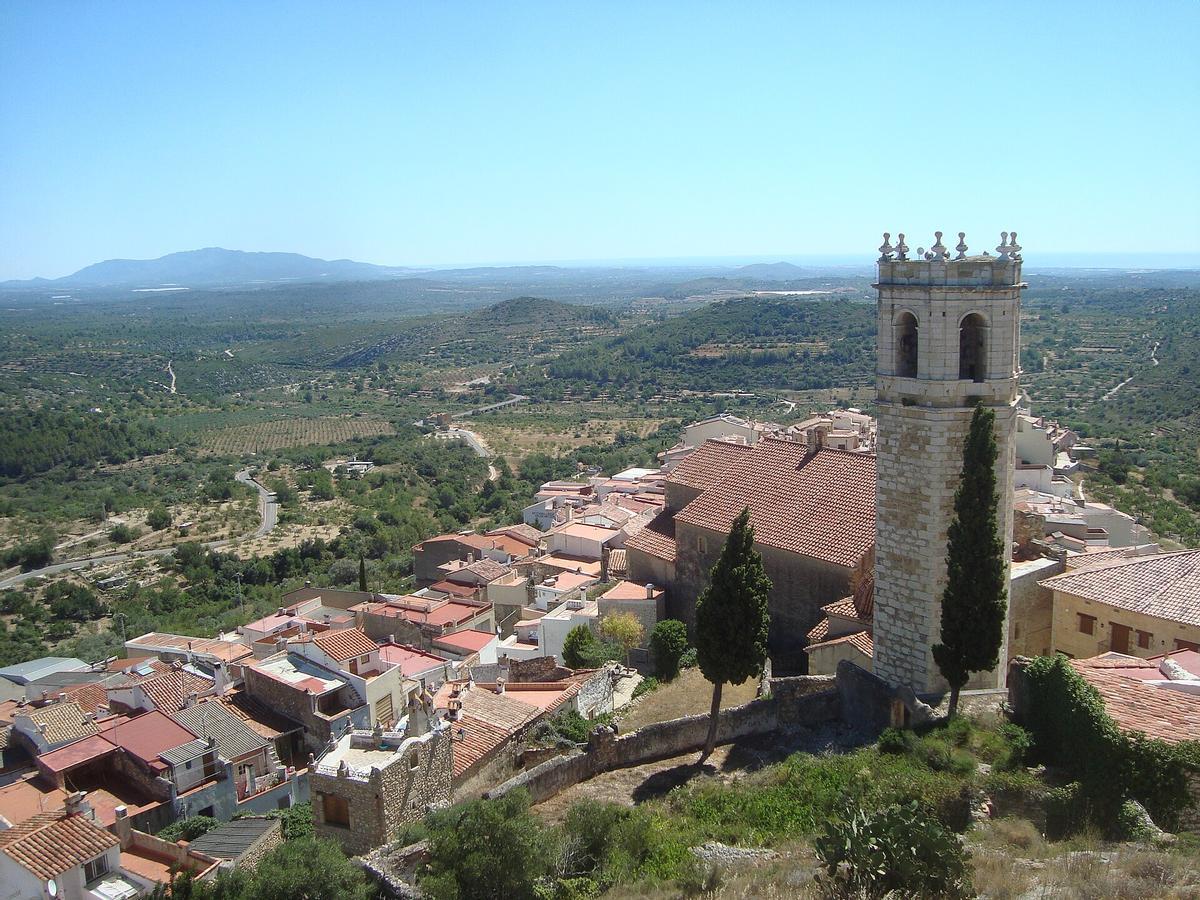 Panorámica de Cervera del Maestre