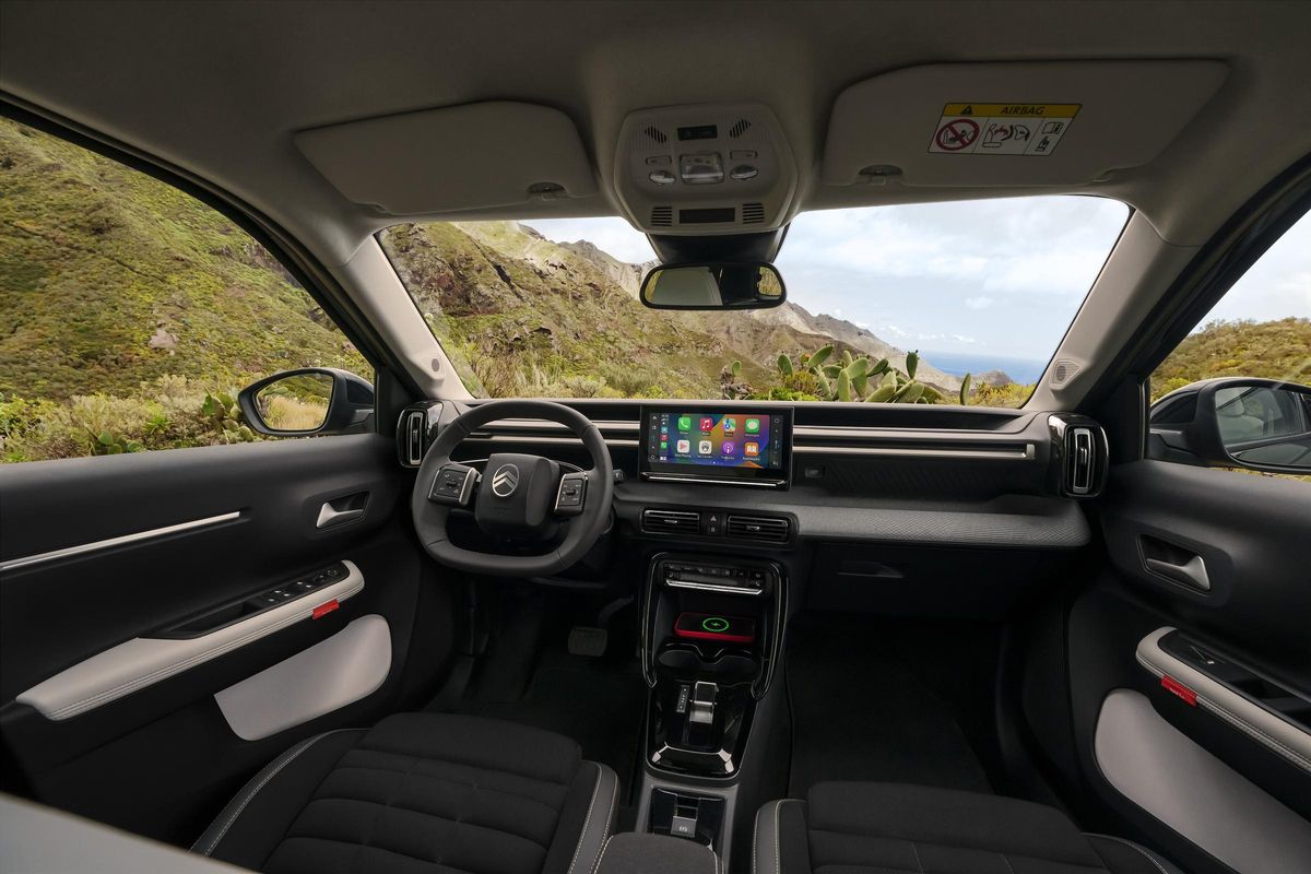 Interior del Citroën C3 Aircross