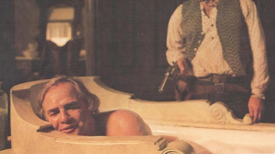 Brando contra Jack Nicholson en ‘Missouri’.