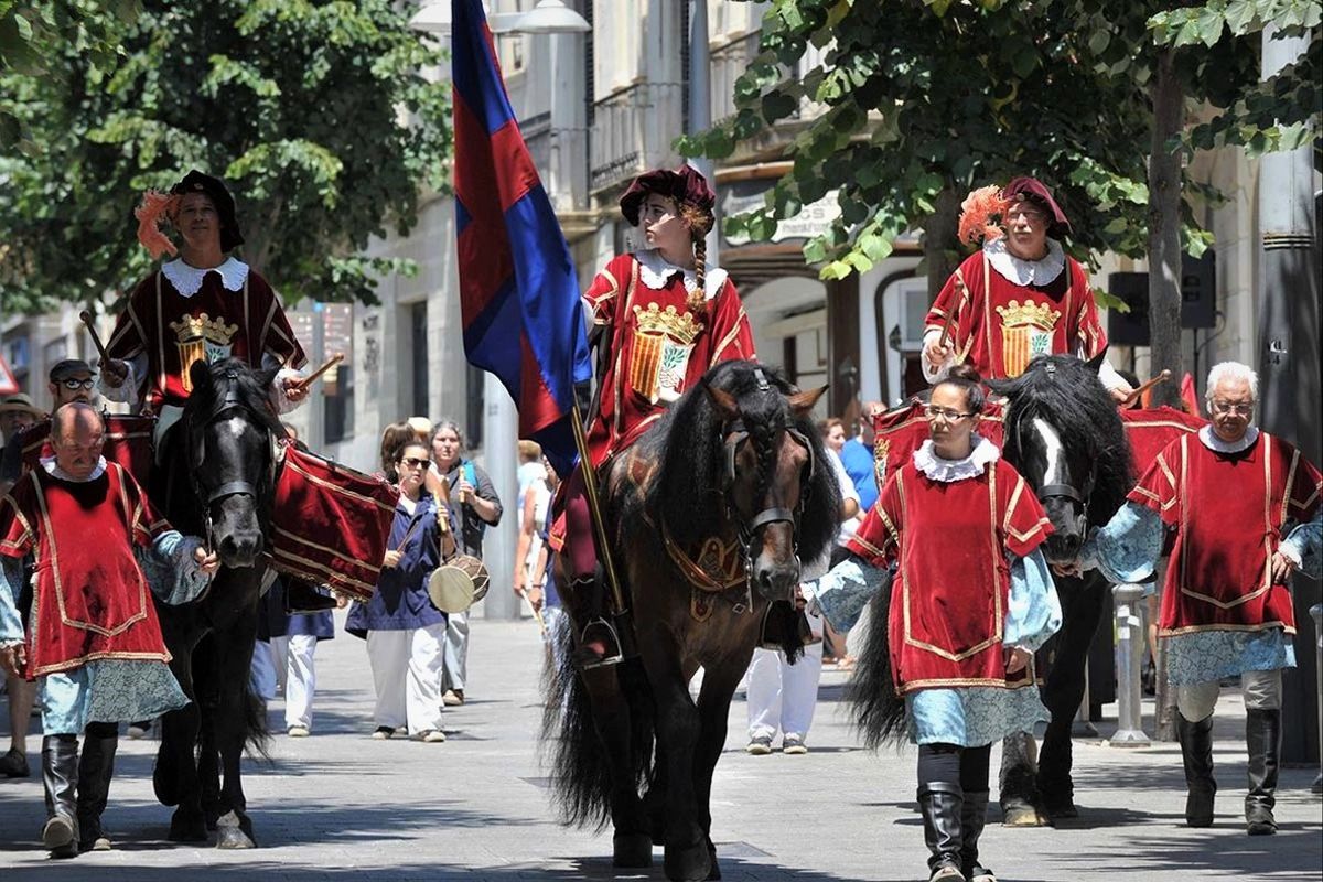 Imagen de archivo del Herald de les Santes de Mataró.