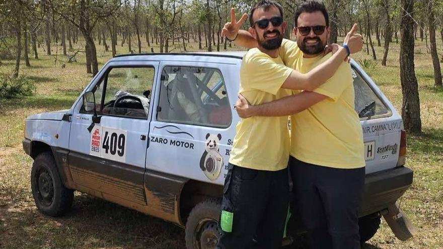 Un parragués triunfa en el XIX Panda Raid, rallye de larga distancia y resistencia, en Marruecos
