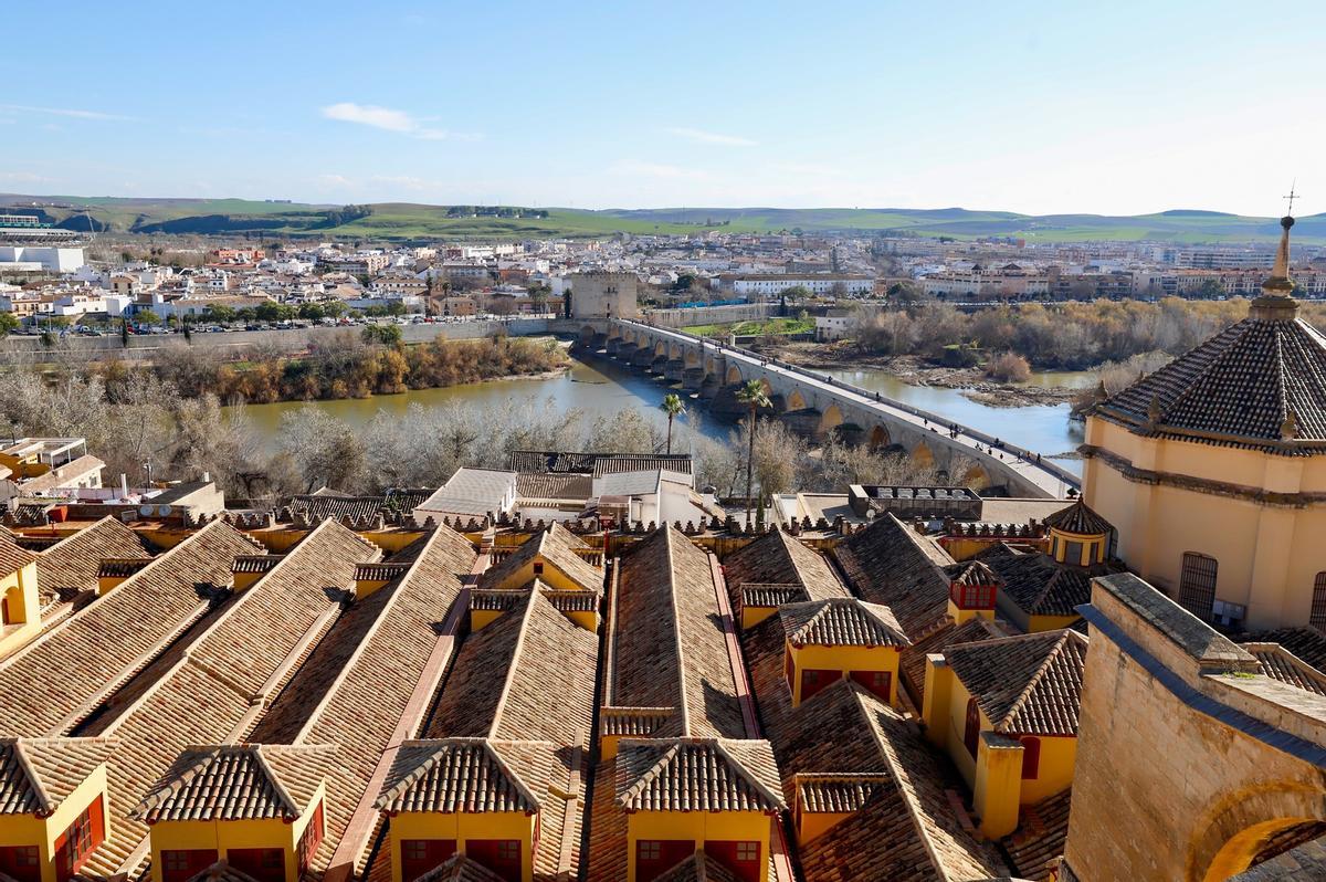 Cubiertas y tejados de la Mezquita-Catedral de Córdoba.