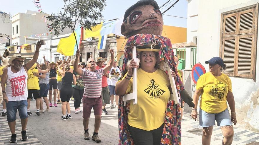 La Aldea celebra la Bajada de la Rama y la Feria de Ganado en las Fiestas de San Nicolás de Tolentino
